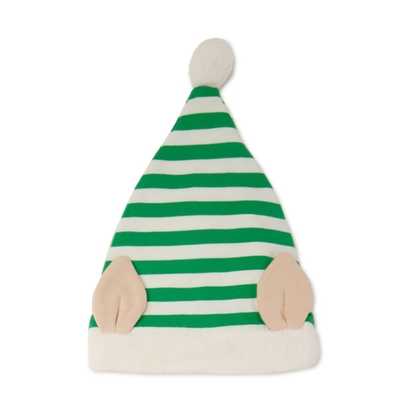 NEW Holiday unisex  cozy Elf baby romper with matching hat size 12 months - Picture 4 of 17